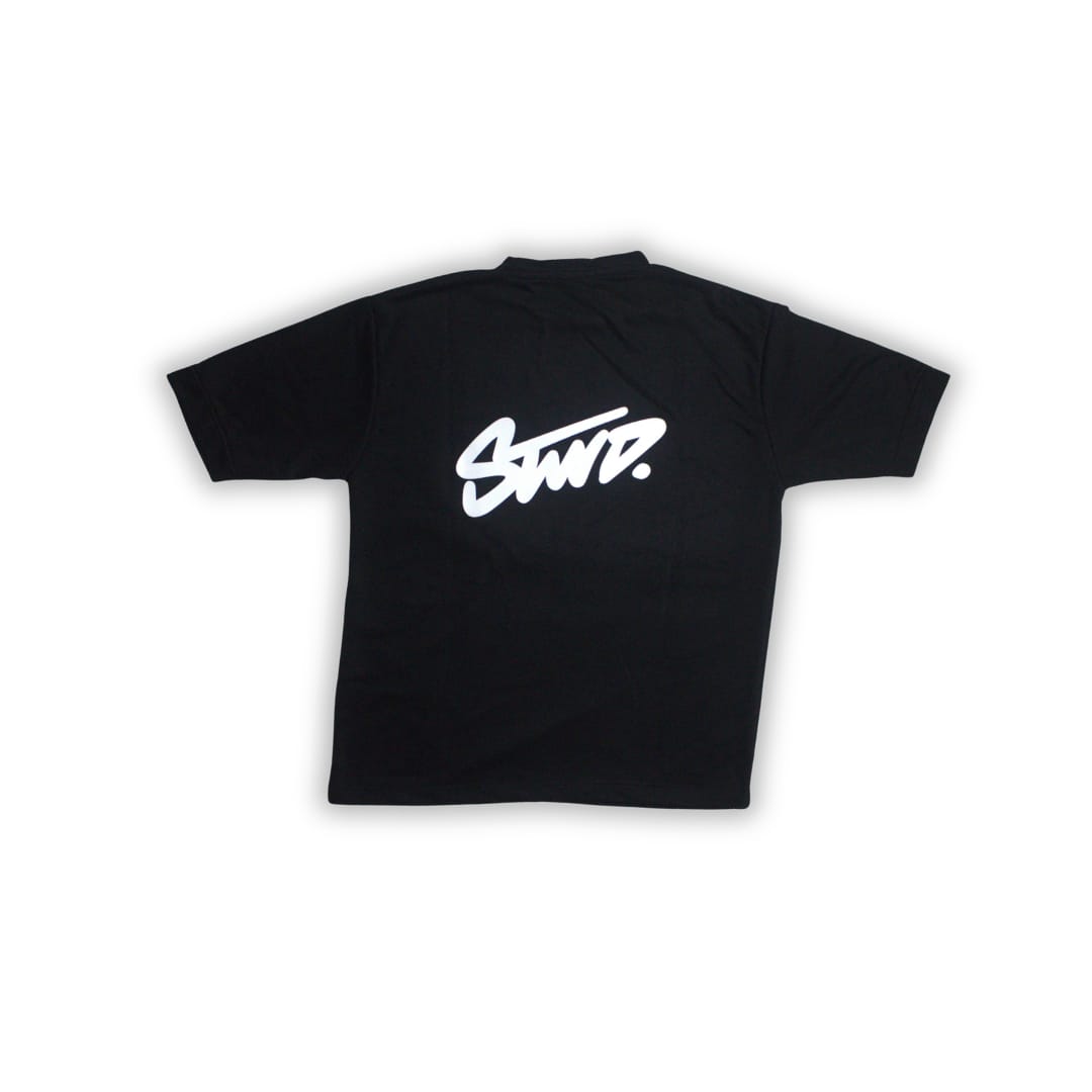 DROP-SHOULDER BLACK STAND